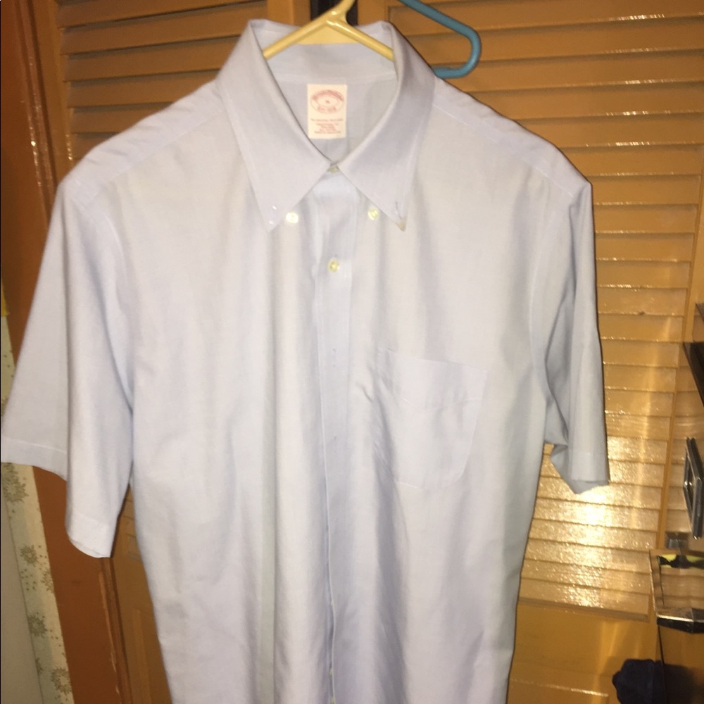 Brooks Brothers Men’s Dress Shirt 16 light blue